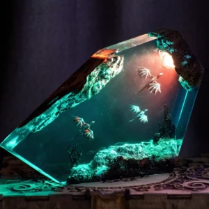 3D Fire & Ice Dragon Resin Night Light (3)