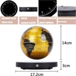 Magnetic Levitation Globe Night Light – 3D Floating Earth LED Desk Lamp (3)
