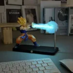 Super Saiyan LED Night Light with Magnetic Display & Wave Effect (5)