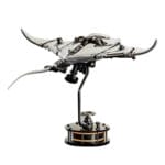 Steampunk Manta Ray, 3D Metal Puzzle for Adults, Mechanical Model Kit, DIY Metal Model, Manta Ray Model Puzzle, Devil Fish Steampunk Puzzle, ( (10)