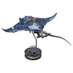 Steampunk Manta Ray, 3D Metal Puzzle for Adults, Mechanical Model Kit, DIY Metal Model, Manta Ray Model Puzzle, Devil Fish Steampunk Puzzle, ( (21)